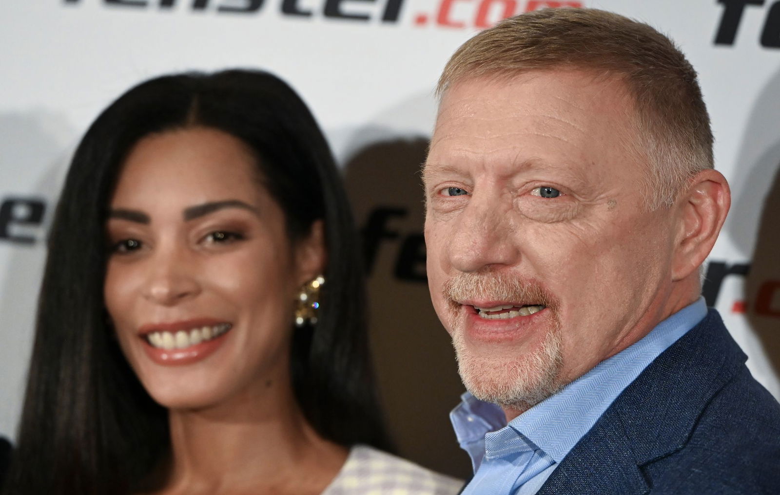 Boris Becker und Ehefrau Lilian in Berlin. Für Becker zählt Humor zu den zentralen Charakterzügen eines Menschen, wie er sagte. 