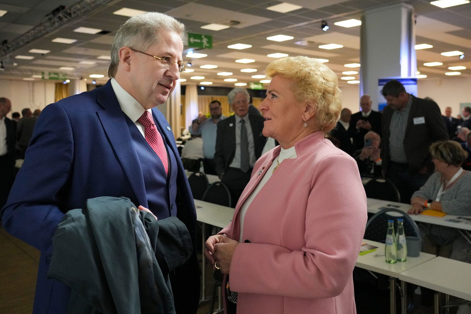 Damals noch Partner, heute erbitterte Gegner: Hans-Georg Maaßen und Sylvia Pantel. (Archivbild) 