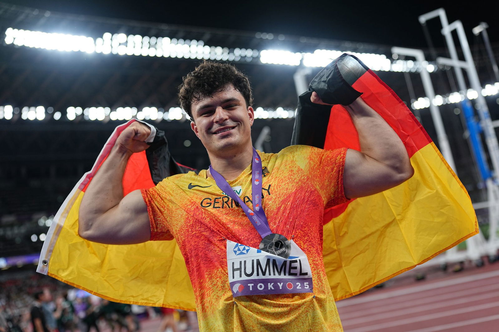 Hammerwerfer Merlin Hummel feierte den größten Erfolg seiner Karriere.
