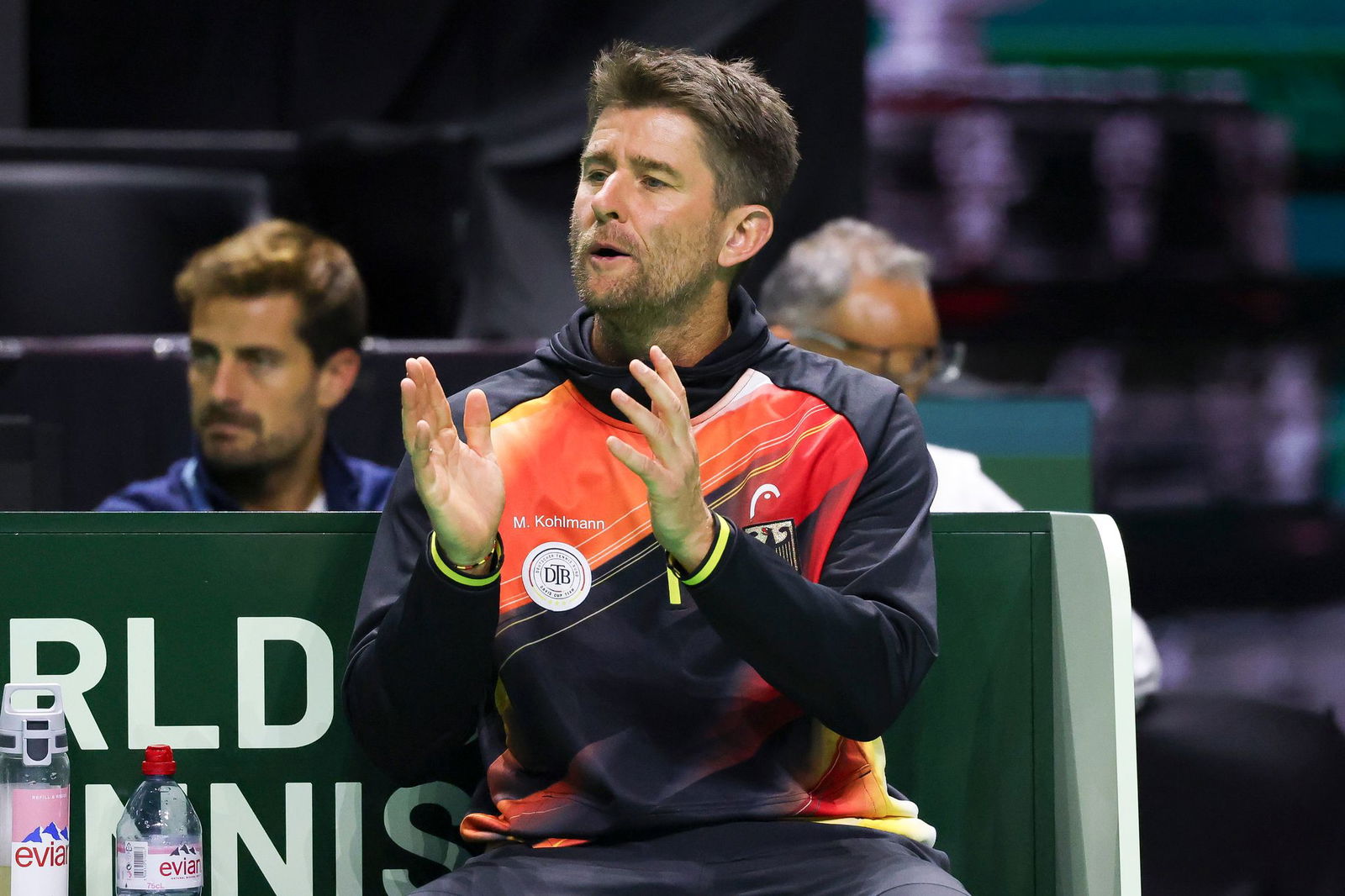 Davis-Cup-Kapitän Michael Kohlmann konnte zufrieden sein mit der Leistung seines Teams. (Archivbild)