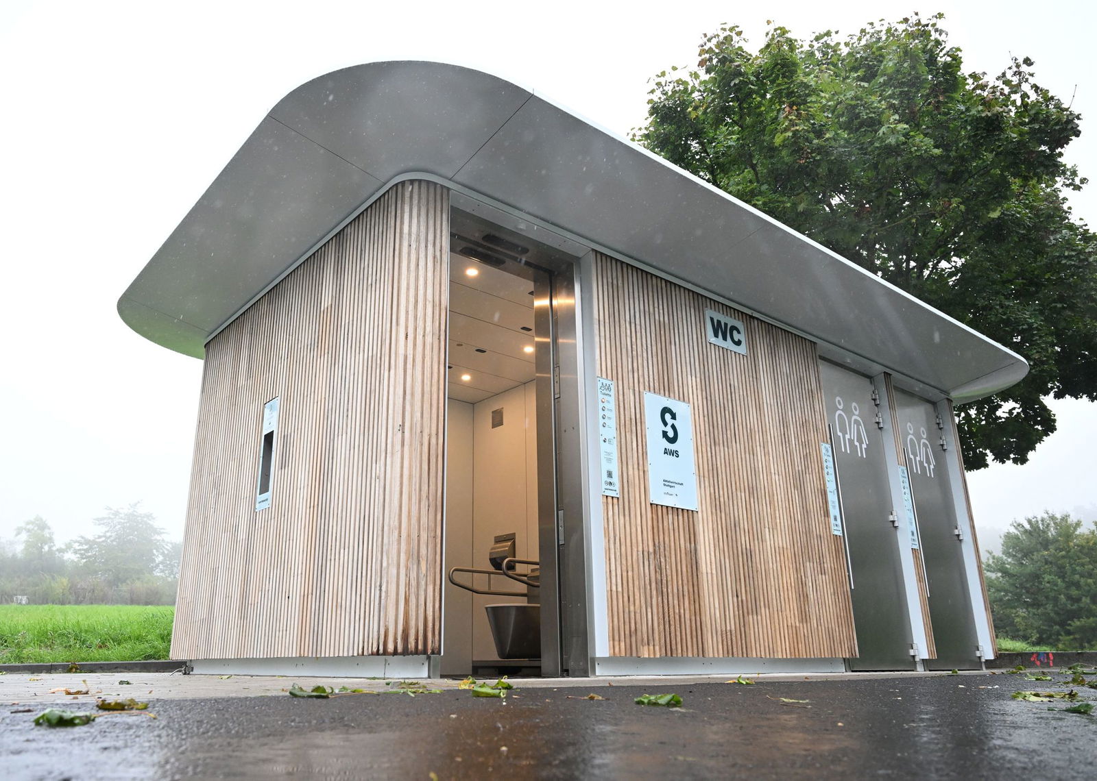 Das selbstreinigende WC soll 20 Jahre halten.