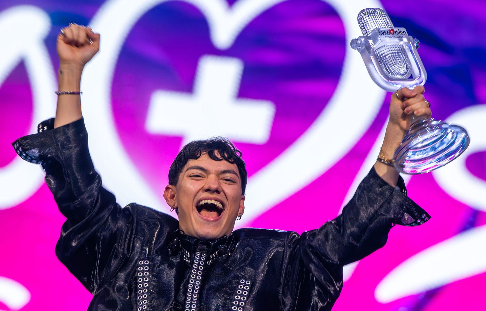 Jubel über den Sieg: JJ erobert in Basel die ESC-Welt. (Archivbild)