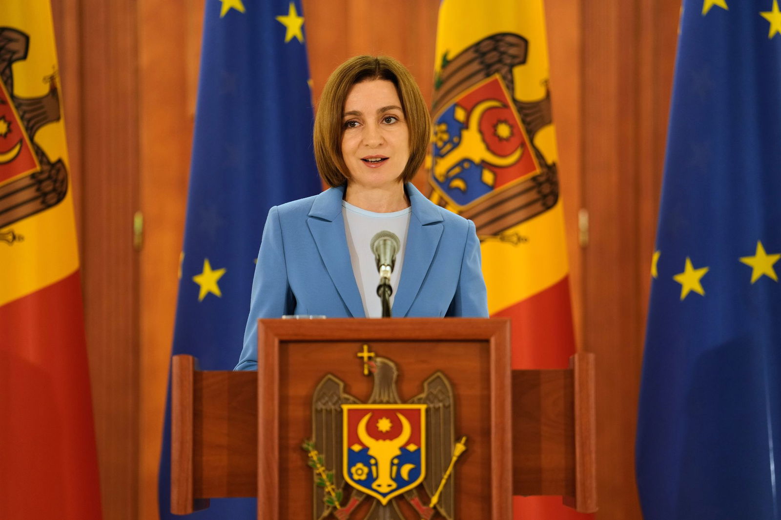 Die prowestliche Präsidentin Maia Sandu will mit einer Mehrheit prowestlicher Kräfte im Parlament den EU-Kurs des Landes fortsetzen.