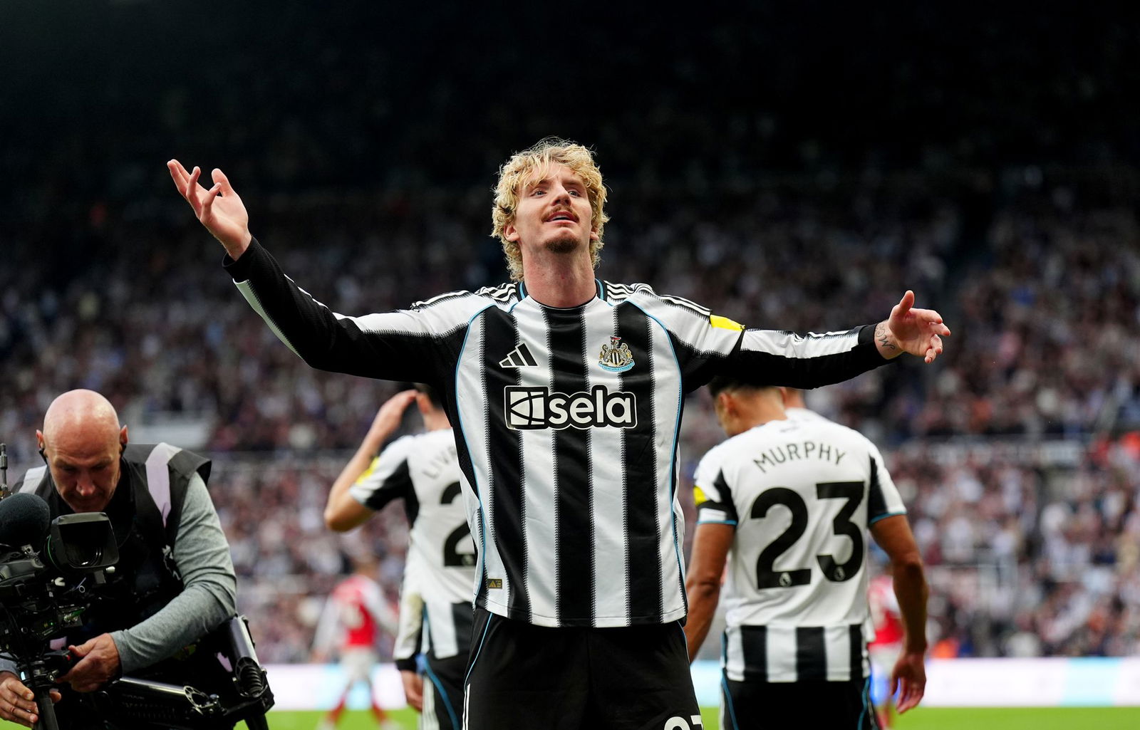 Nick Woltemade traf für Newcastle.