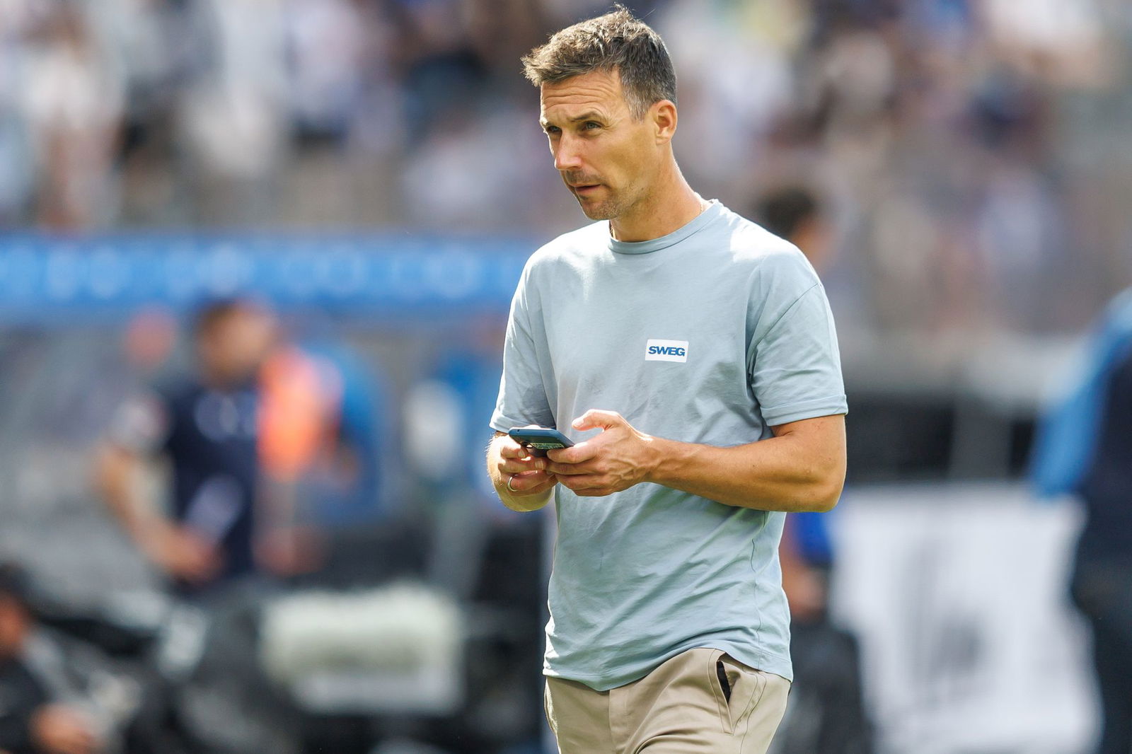 Am Samstag treffen der KSC und Christian Eichner auf den 1. FC Nürnberg. (Archivbild)