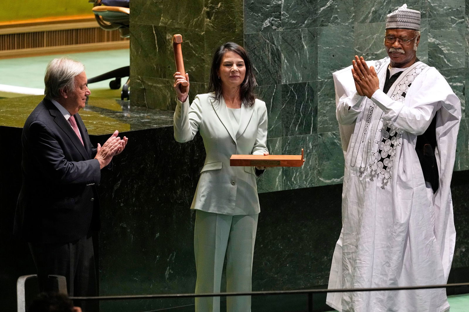 Annalena Baerbock ist jetzt Präsidentin der UN-Vollversammlung. 