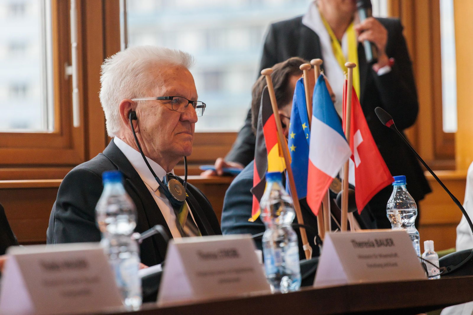 Er ist nicht sein erstes Mal in Straßburg: Ministerpräsident Kretschmann auf einer Dienstreise 2022. (Archivbild)