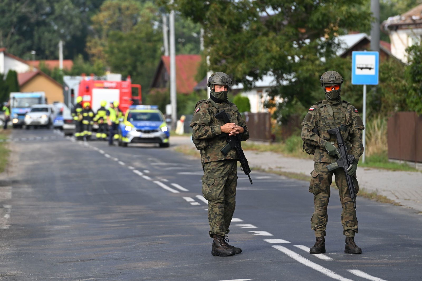 Nach Angaben des Innenministeriums in Warschau wurden bislang sieben Drohnen oder Trümmerteile von Drohnen gefunden. 