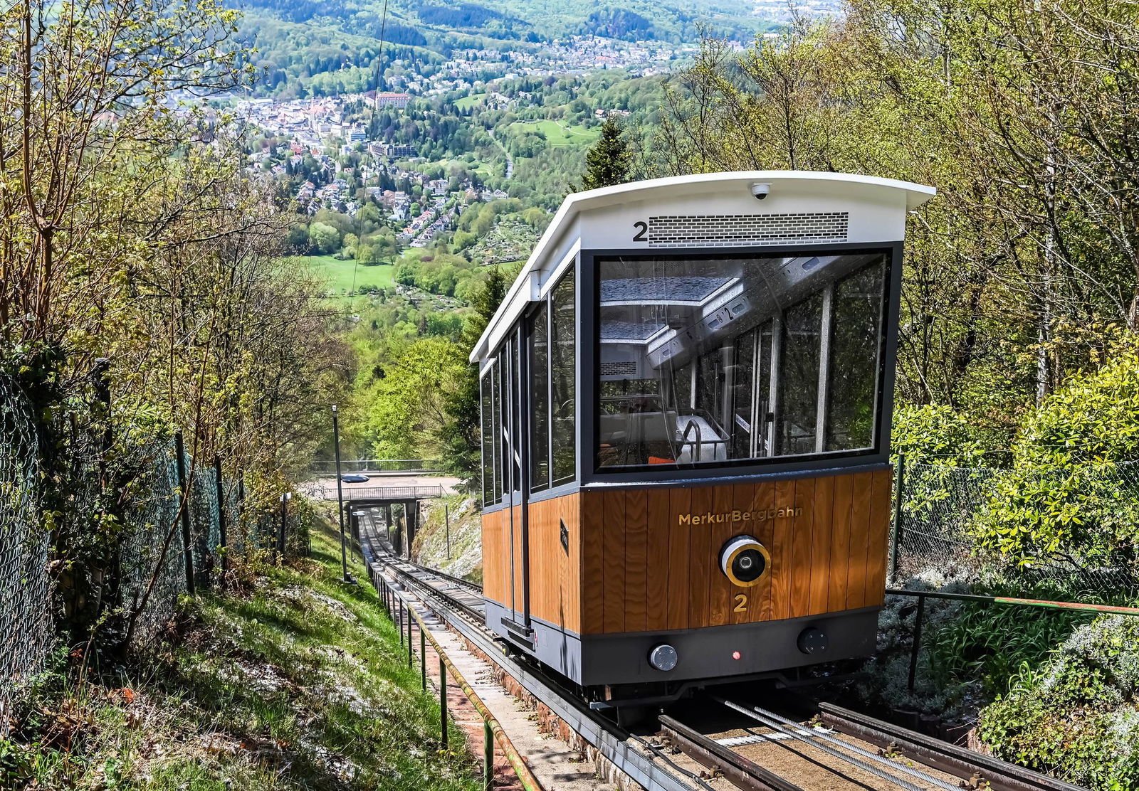 Merkurbergbahn in Baden-Baden: Wie sicher sind die Standseilbahnen im Südwesten? (Archivbild)
