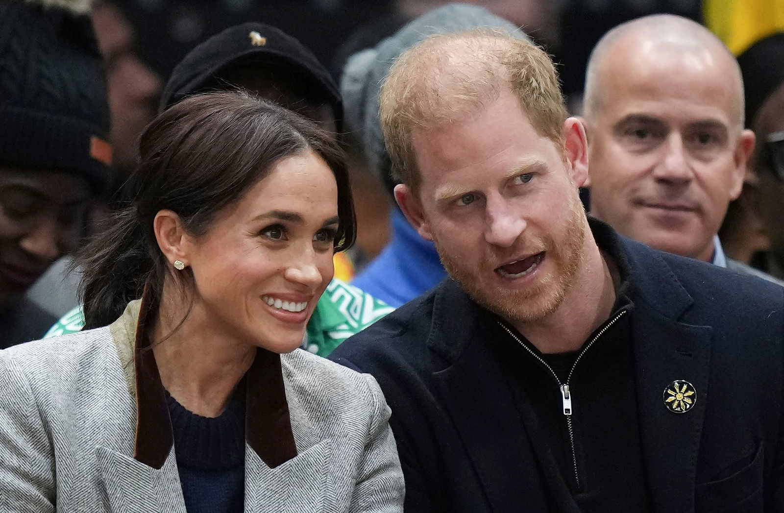 Bald wieder gemeinsam in London? Meghan und Harry - hier beim Besuch eines Rollstuhlbasketballspiels im Februar im kanadischen Vancouver. (Archivbild)