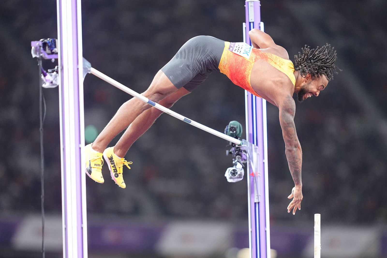 Bo Kanda Lita Baehre schlug sich im Finale ordentlich.