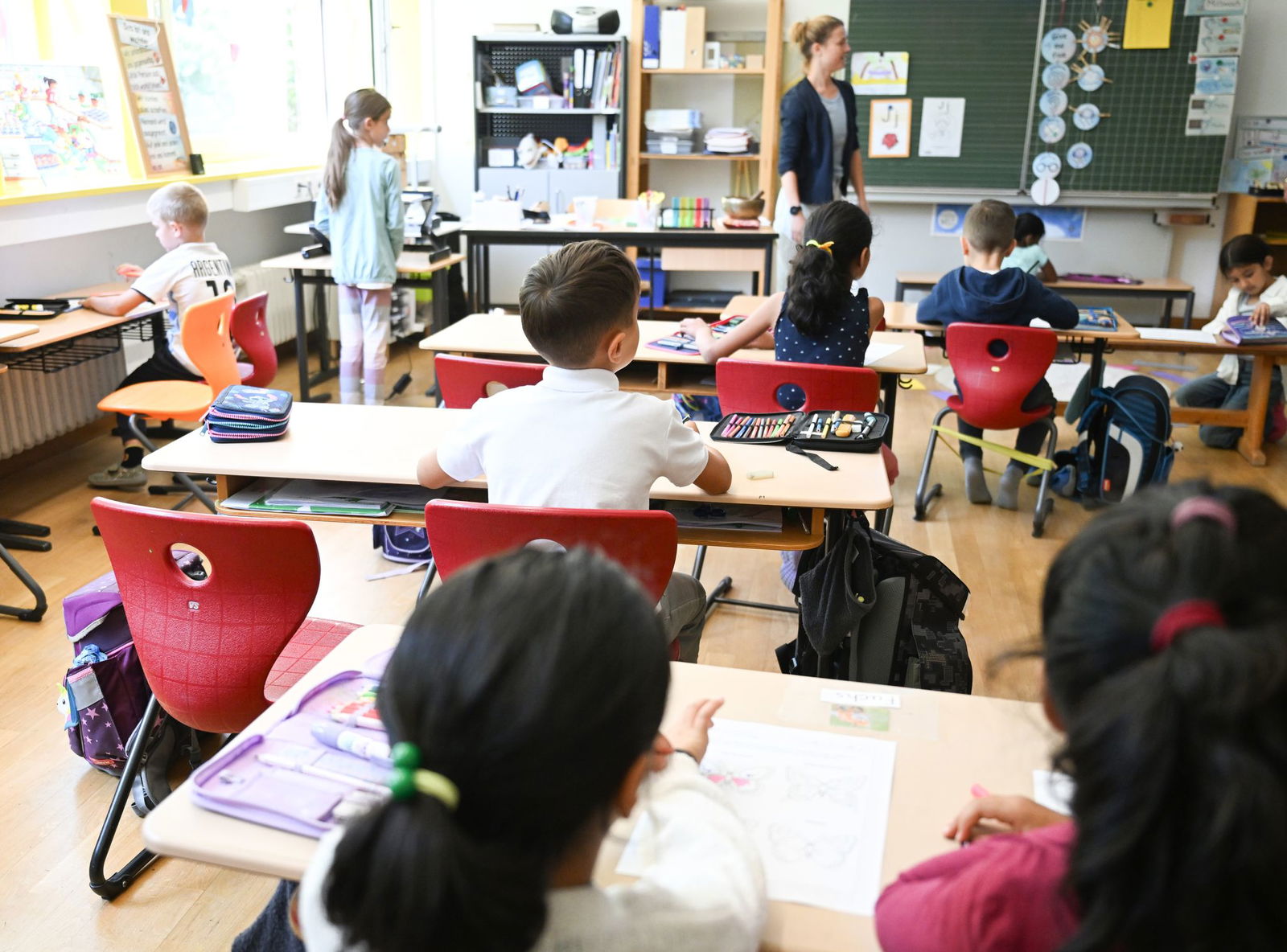 An Grundschulen im Südwesten sind die Klassen der Studie zufolge kleiner als im Bundesschnitt. (Archivbild)
