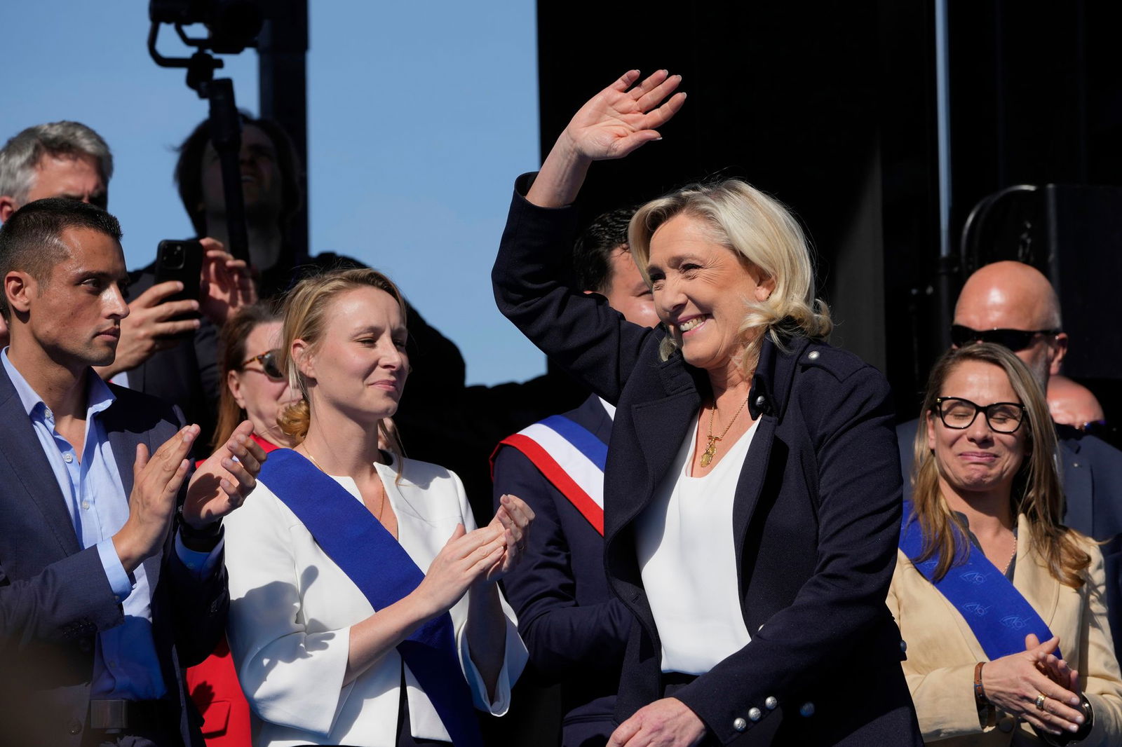 Die Sorge vor einem Sieg Le Pens bei der nächsten Präsidentschaftswahl treibt viele im französischen Politbetrieb um. (Archivbild)