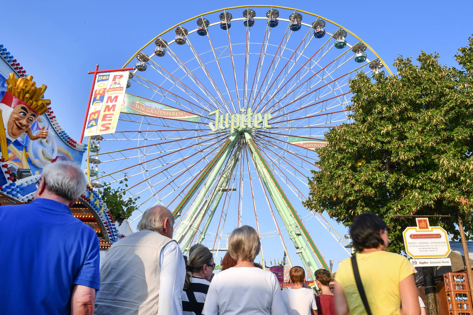 Riesenrad auf dem Dürkheimer Wurstmarkt