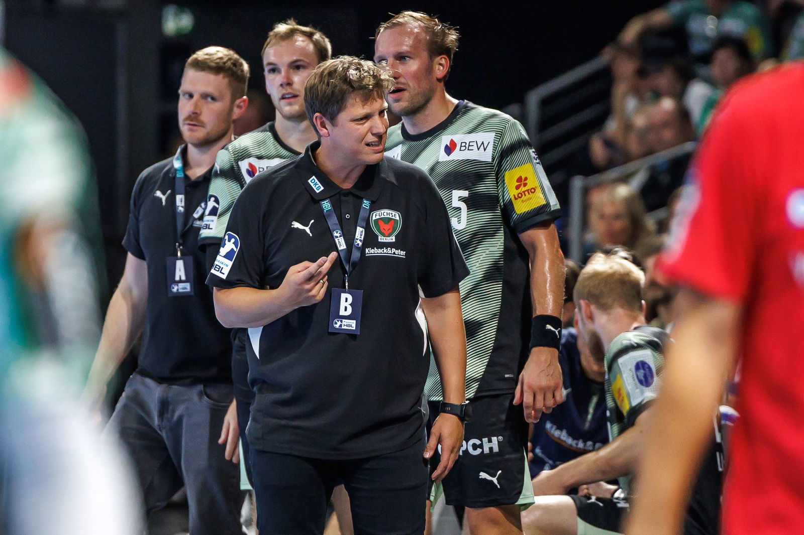 Nicolej Krickau erlebt ein Füchse-Debüt zum Vergessen.