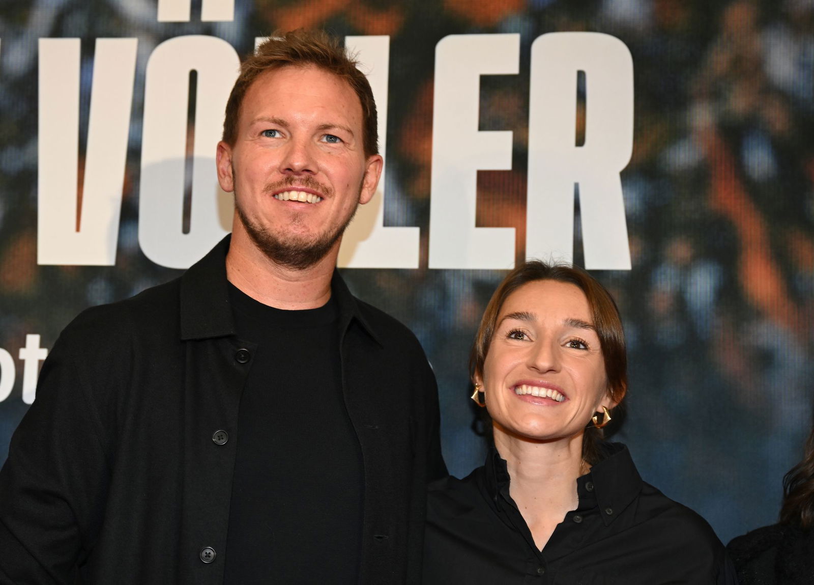 Nagelsmann mit seiner Partnerin Lena Wurzenberger.