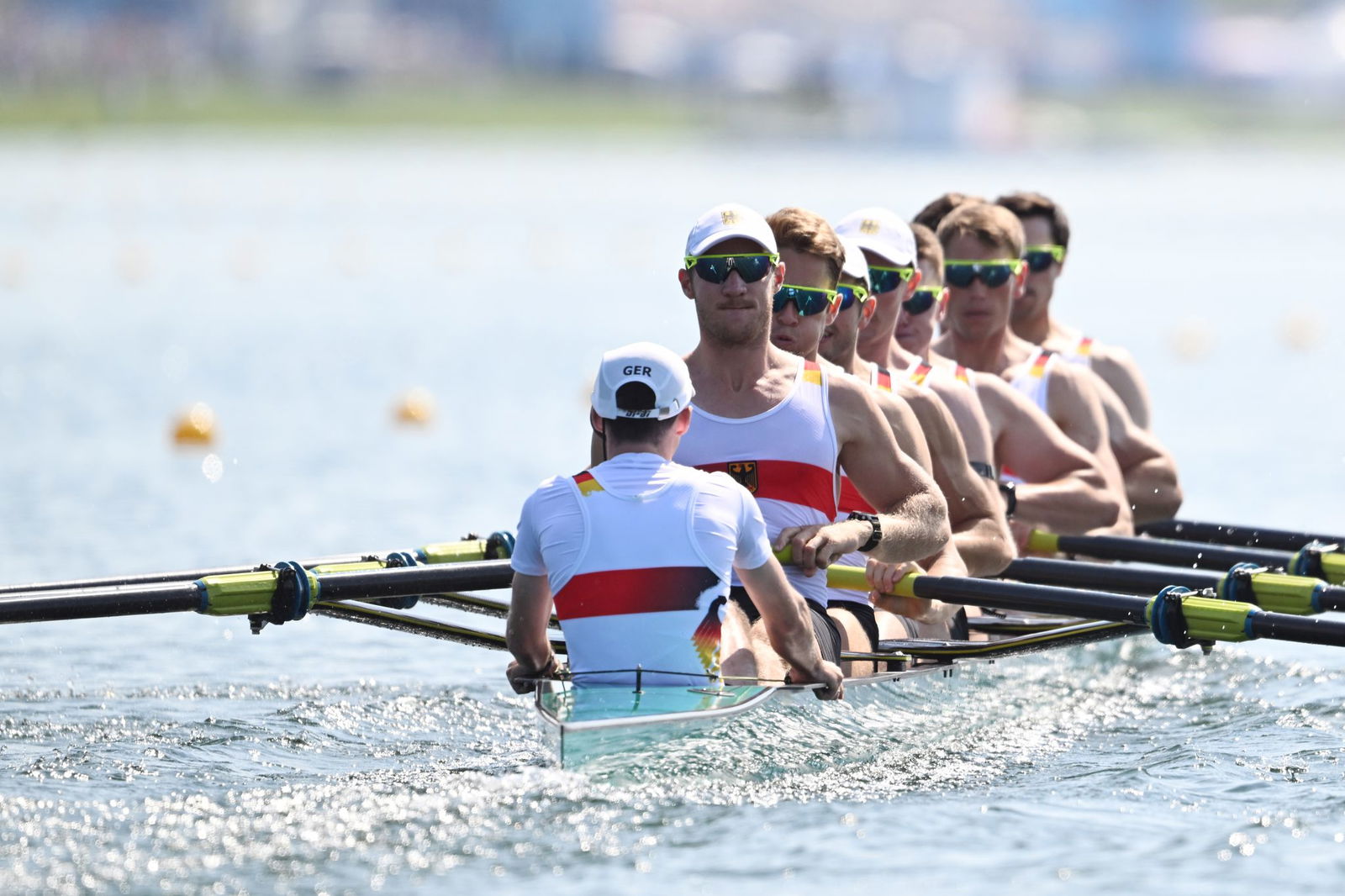 Der Deutschland-Achter als Flaggschiff der Ruder-Mannschaft. (Archivbild)