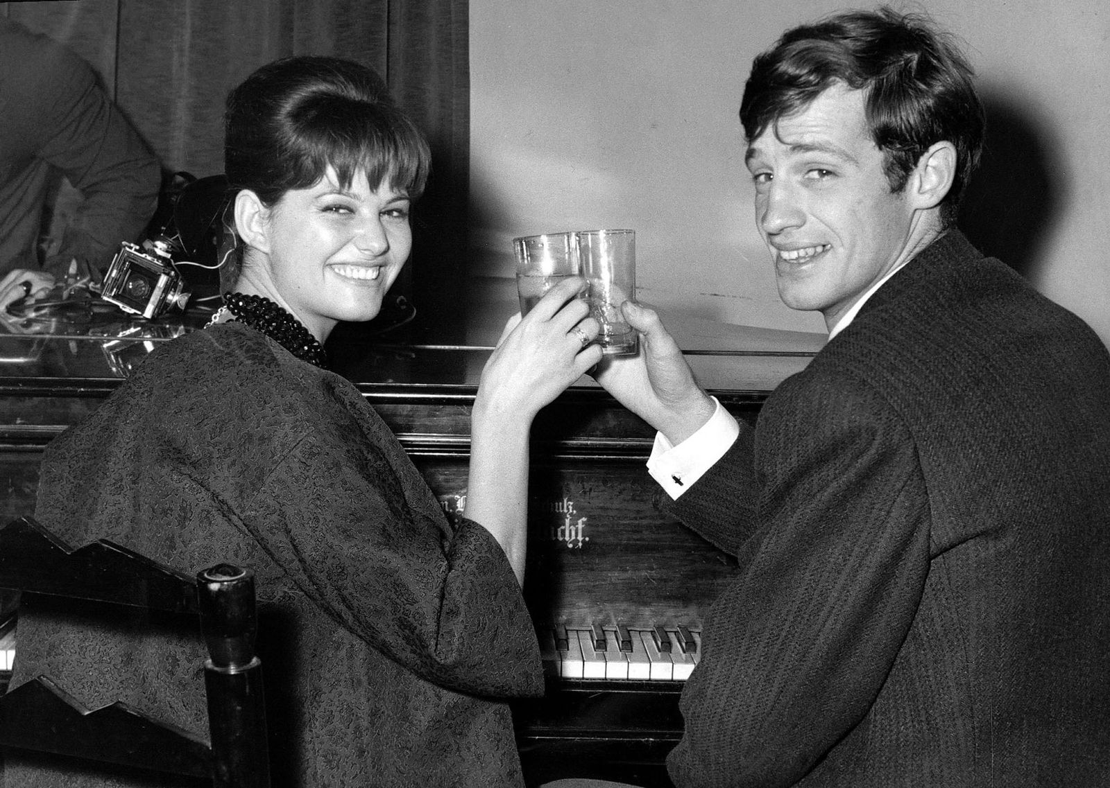 Claudia Cardinale arbeitete auch mit Schauspieler Jean-Paul Belmondo zusammen. (Archivbild von 1960)