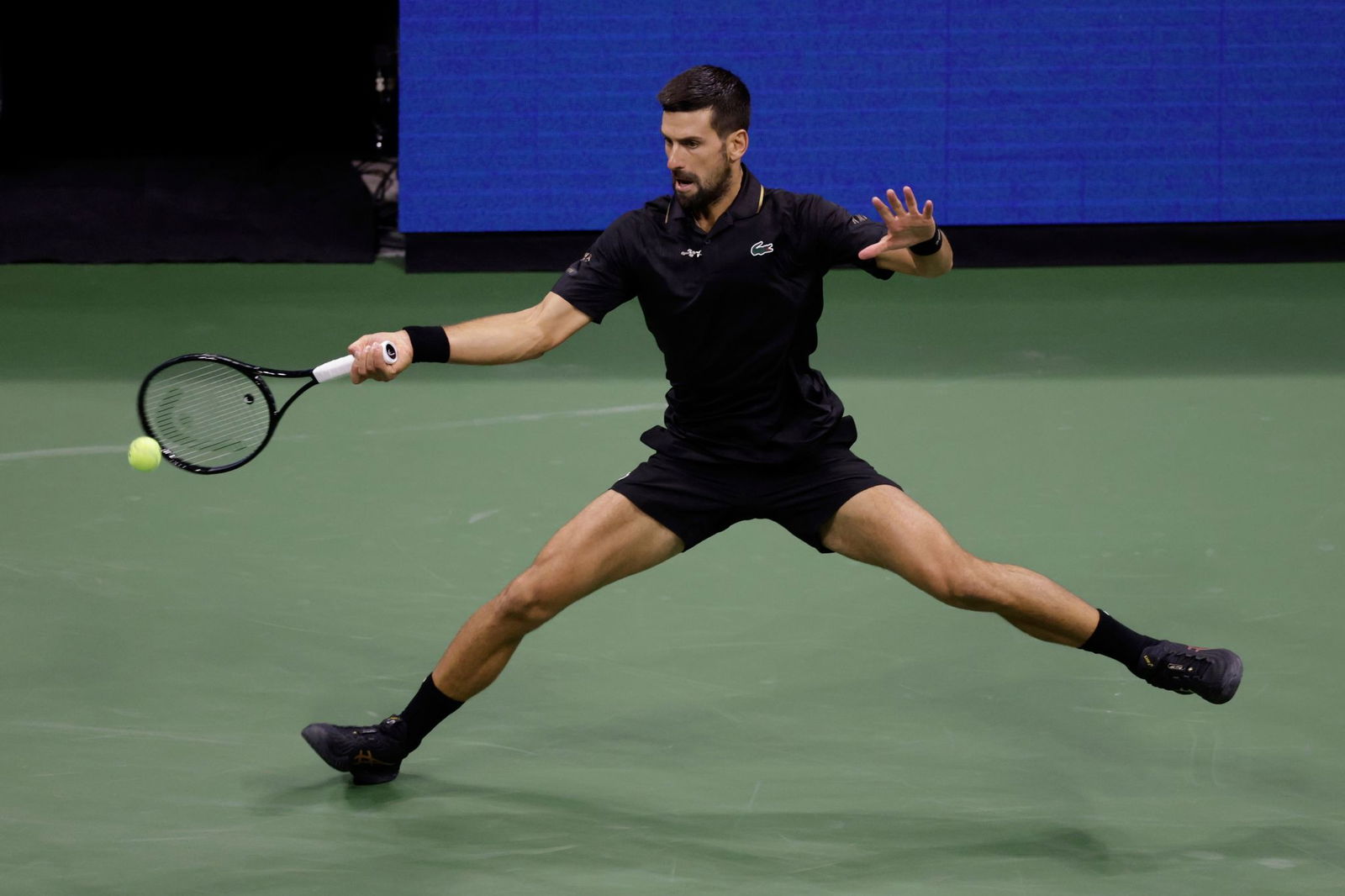 Novak Djokovic kämpfte sich mit einem Sieg gegen Taylor Fritz ins Halbfinale der US Open. 