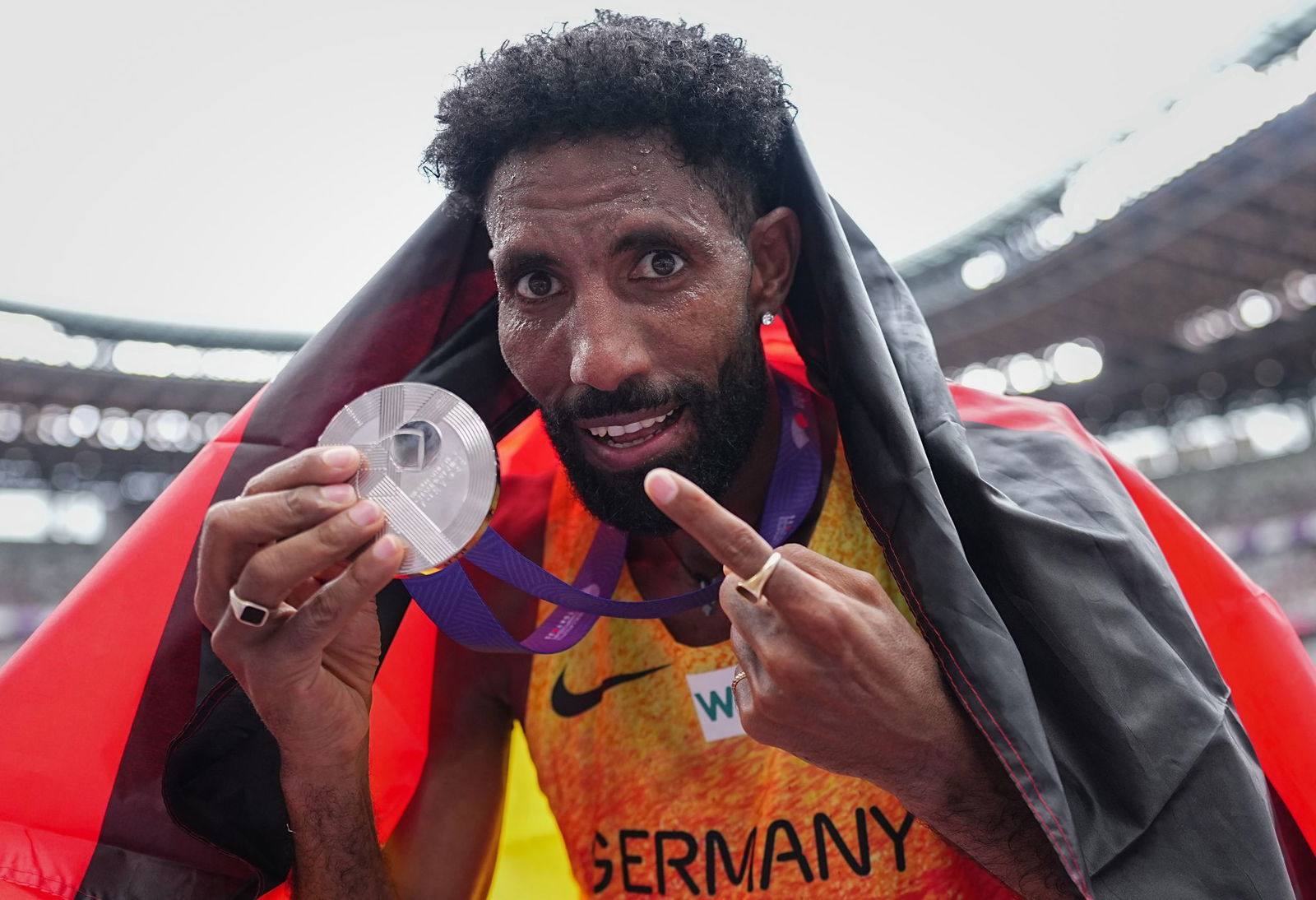 Amanal Petros holte WM-Silber im Marathon.