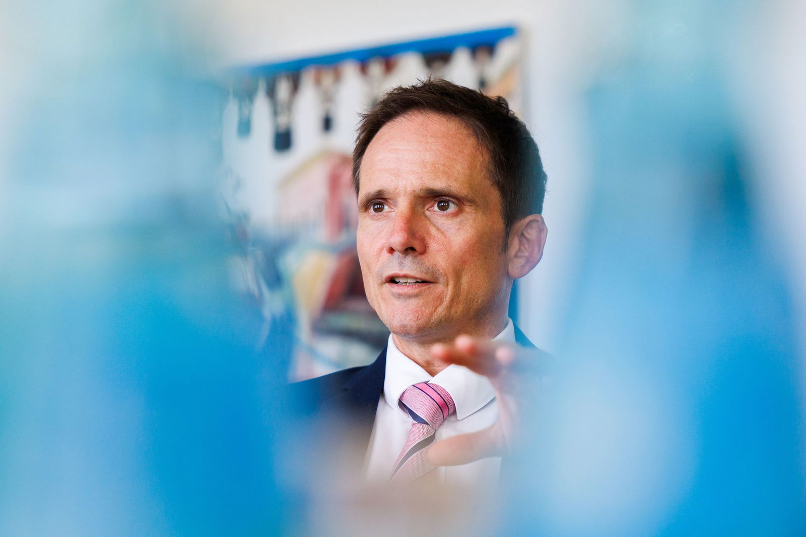 LKA-Chef Mario Germano rät Familien ein Codewort zu vereinbaren, um Trickbetrug zu entlarven. 