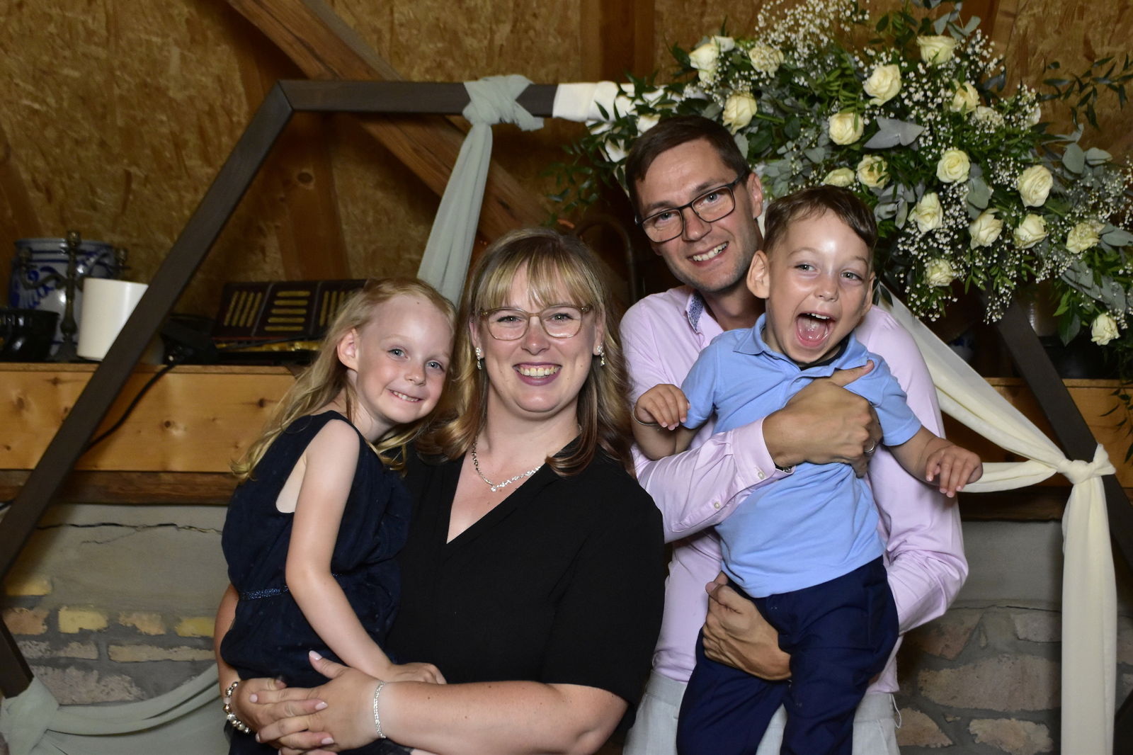 Familie Bähr mit Julius