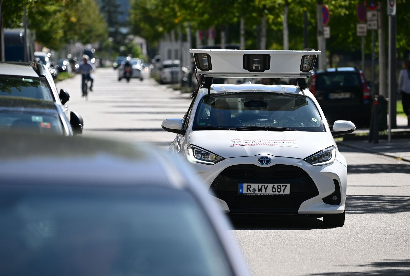 Heidelberg setzt als eine der ersten Kommunen bundesweit auf ein Scan-Auto im Kampf gegen Parksünder.