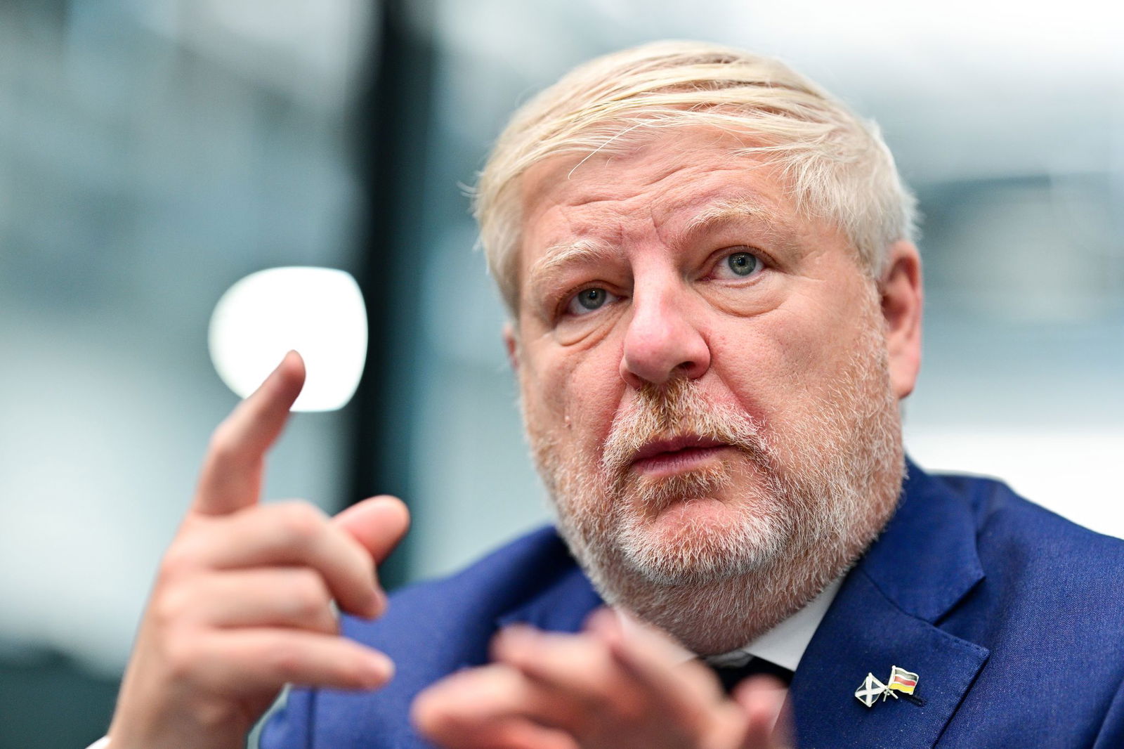 Schottlands Ministers für Außenbeziehungen, Angus Robertson, strebt ein zweites Referendum an.