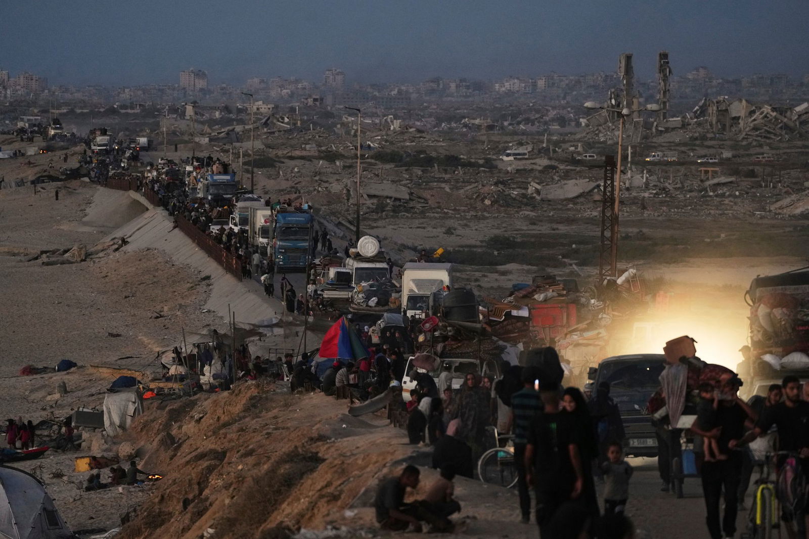 Israels Armee hat die Bewohner der Stadt Gaza zur Flucht aufgerufen. 