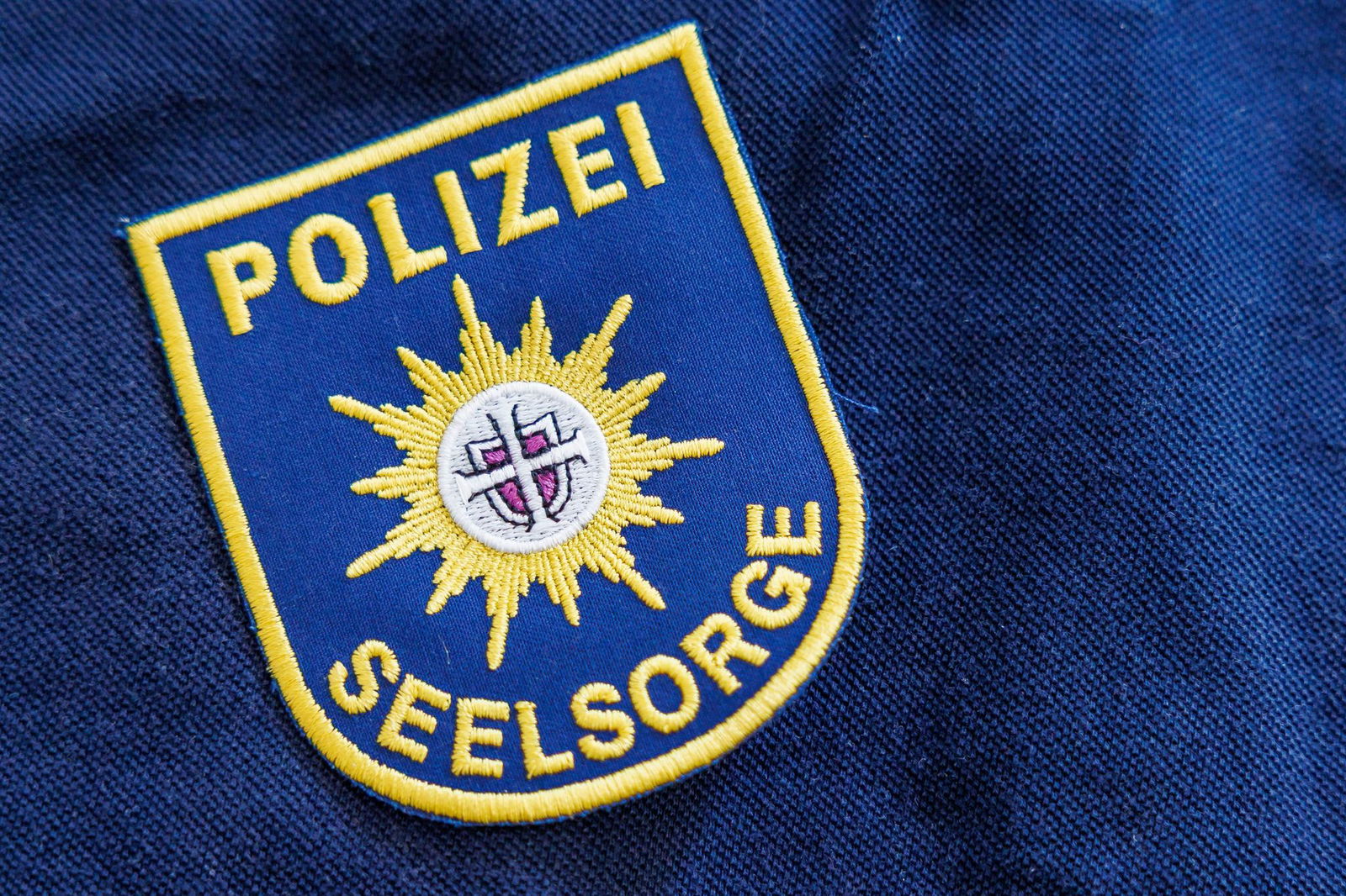 Die Polizeiseelsorg hat ein eigenes Emblem.