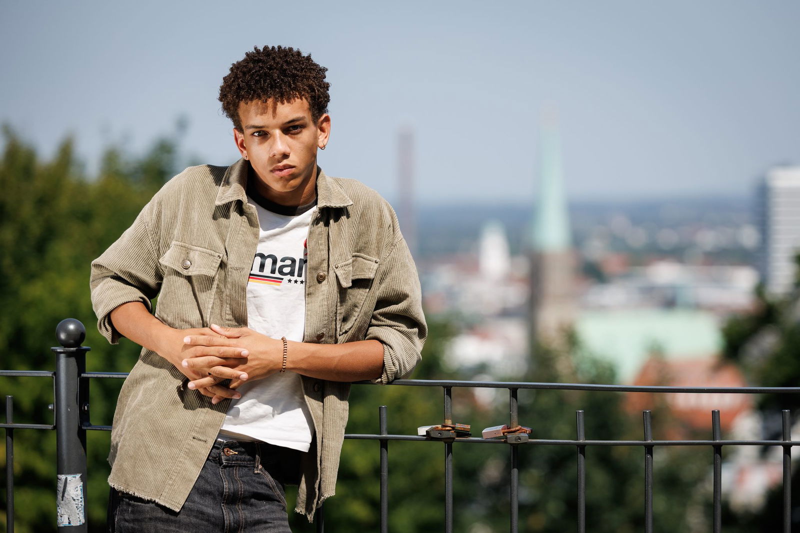 Salimou Thiam will hoch hinaus - im Oktober gehen die Dreharbeiten für «Die Tribute von Panem» weiter.