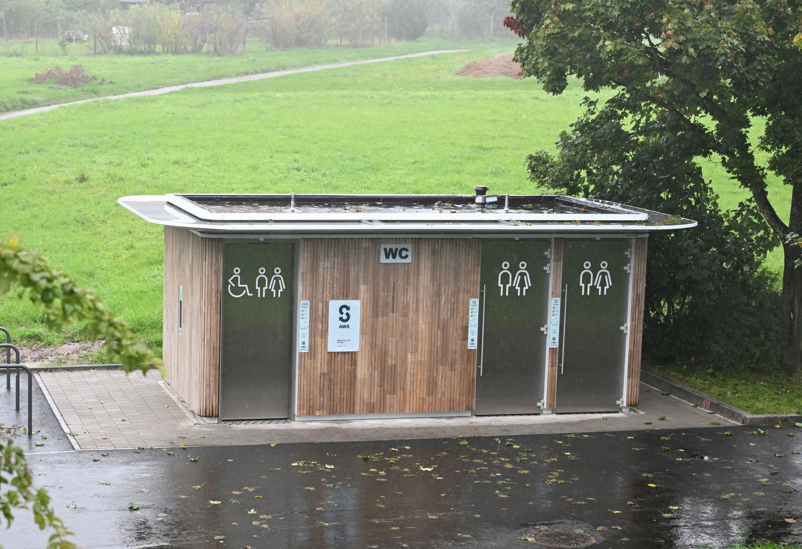 Das WC soll auch Anwohner vor unliebsamen Hinterlassenschaften schützen.