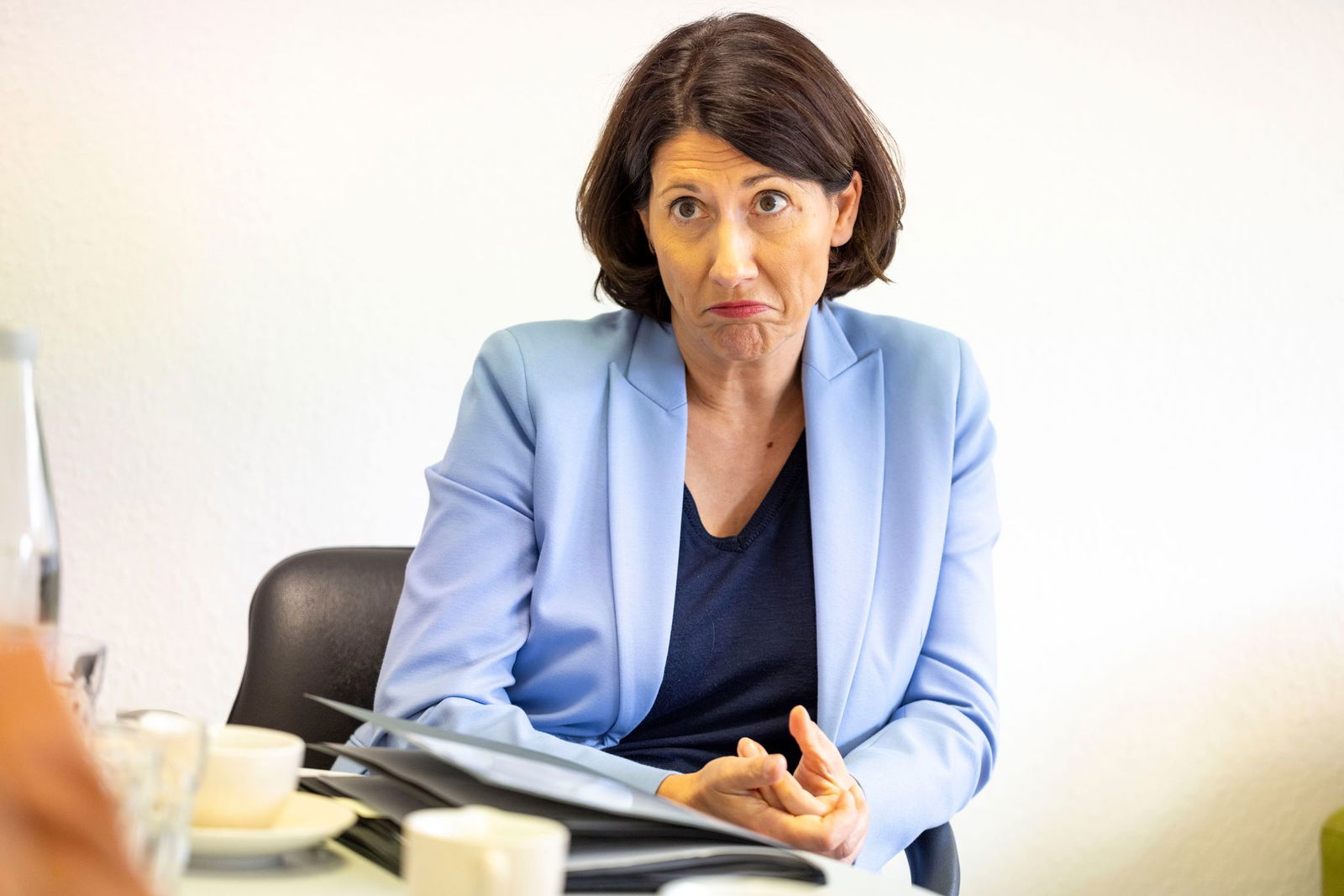 Verkehrsministerin Daniela Schmitt fordert eine bessere Kommunikation. (Archivbild)