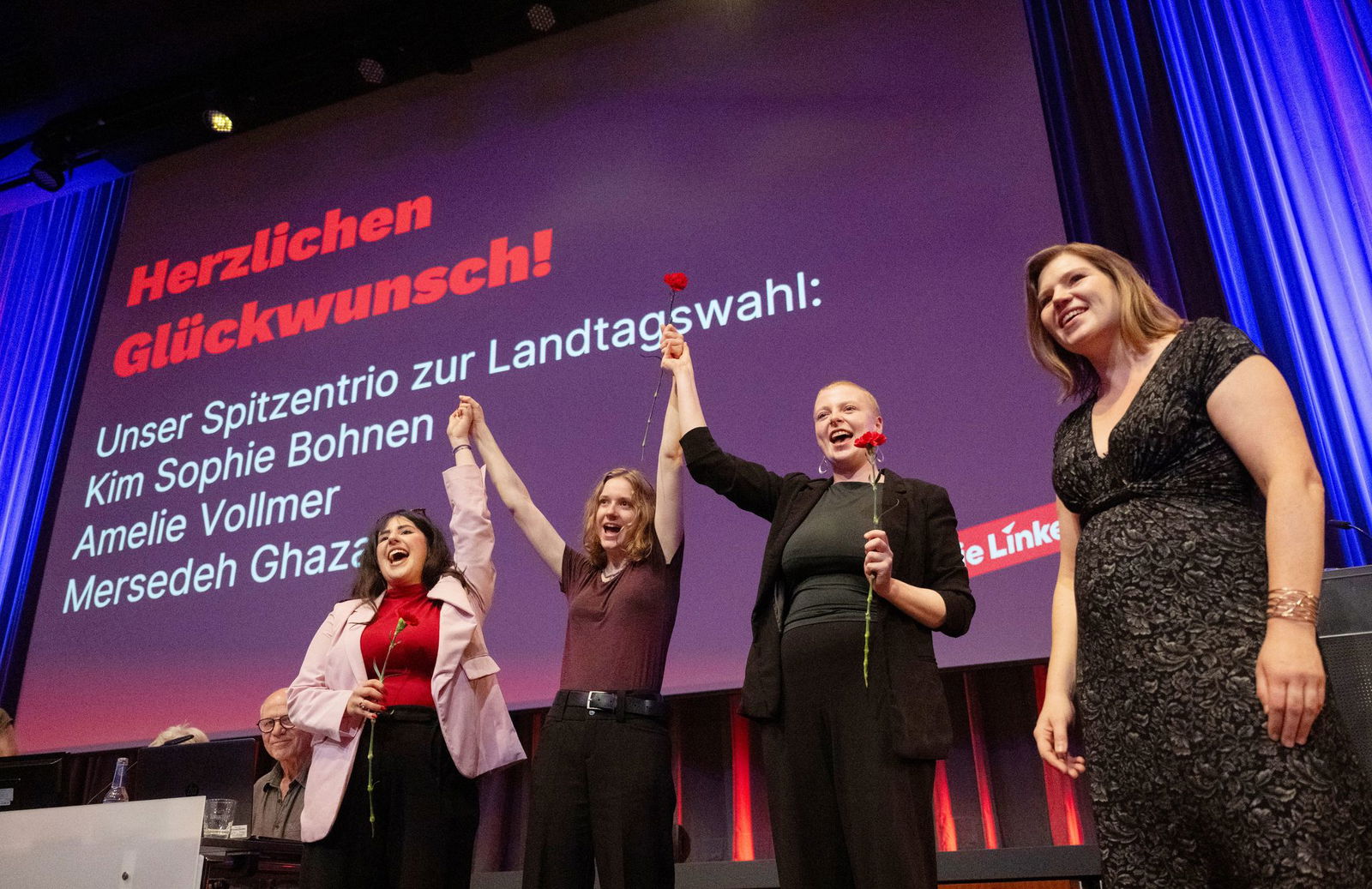 Mit einem Spitzentrio geht die Linke in die Landtagswahl im März 2026. 