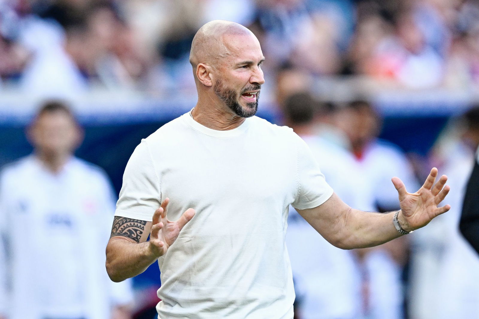 Sieg im Testspiel für die TSG und ihren Trainer Christian Ilzer. (Archivbild)