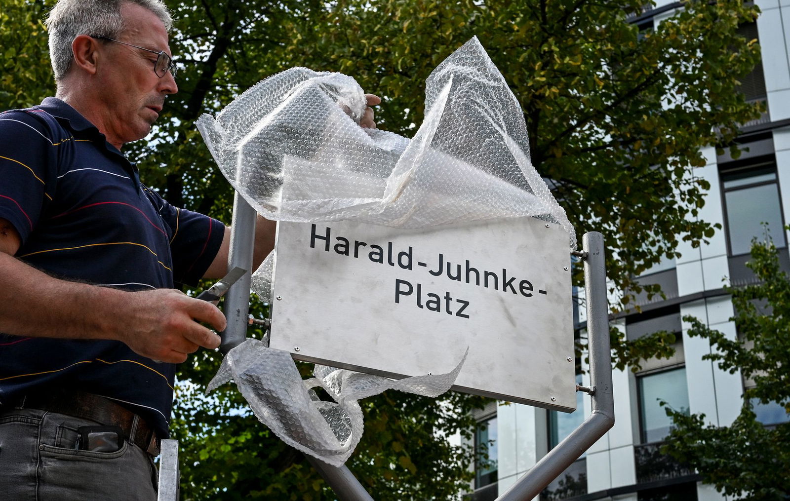 In Charlottenburg gibt es jetzt einen Harald-Juhnke-Platz. 