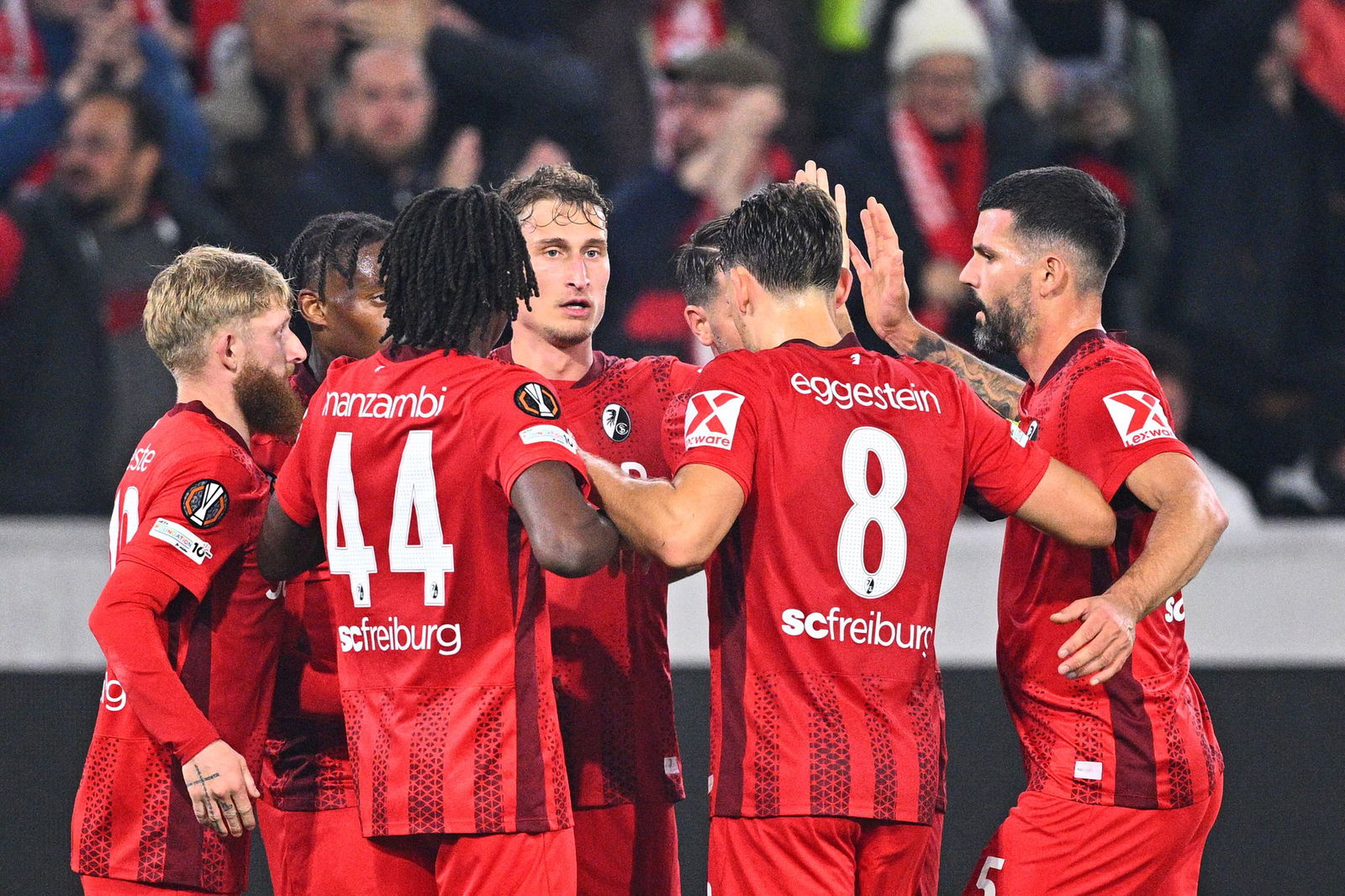 Traf zum 1:0 für Freiburg: Mittelfeldspieler Patrick Osterhage (M.).