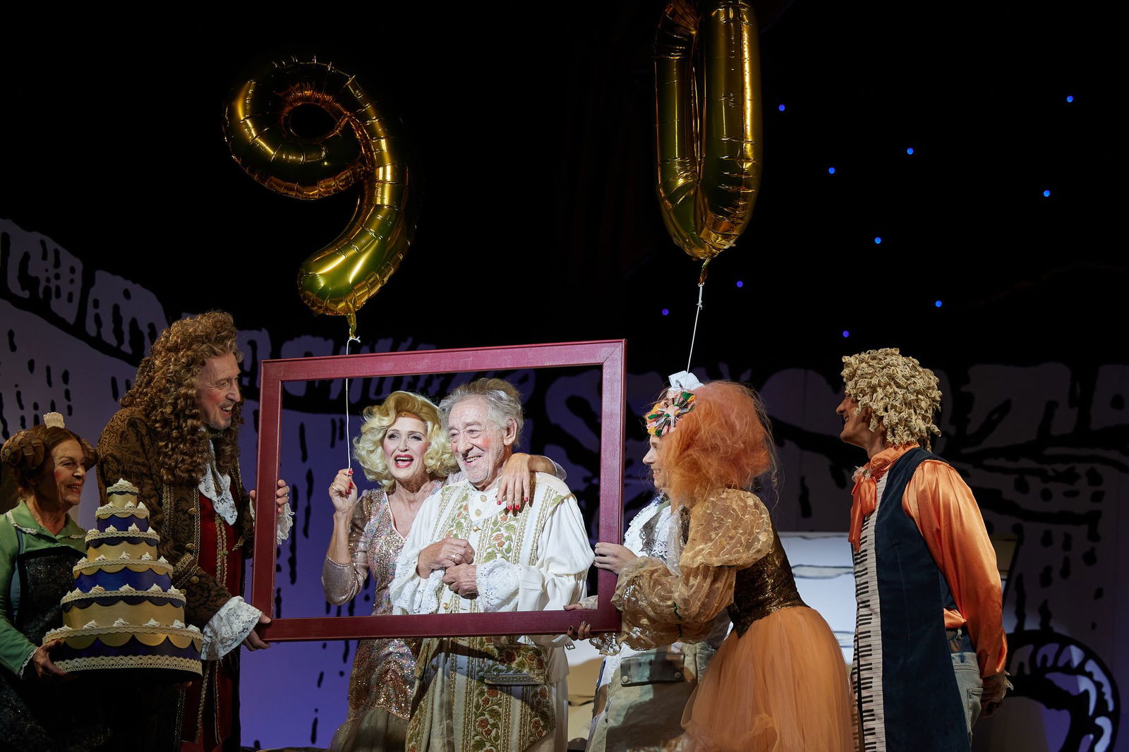 Auch an seinem 90. Geburtstag stand Hallervorden auf der Bühne seines Berliner Schlosspark Theaters.