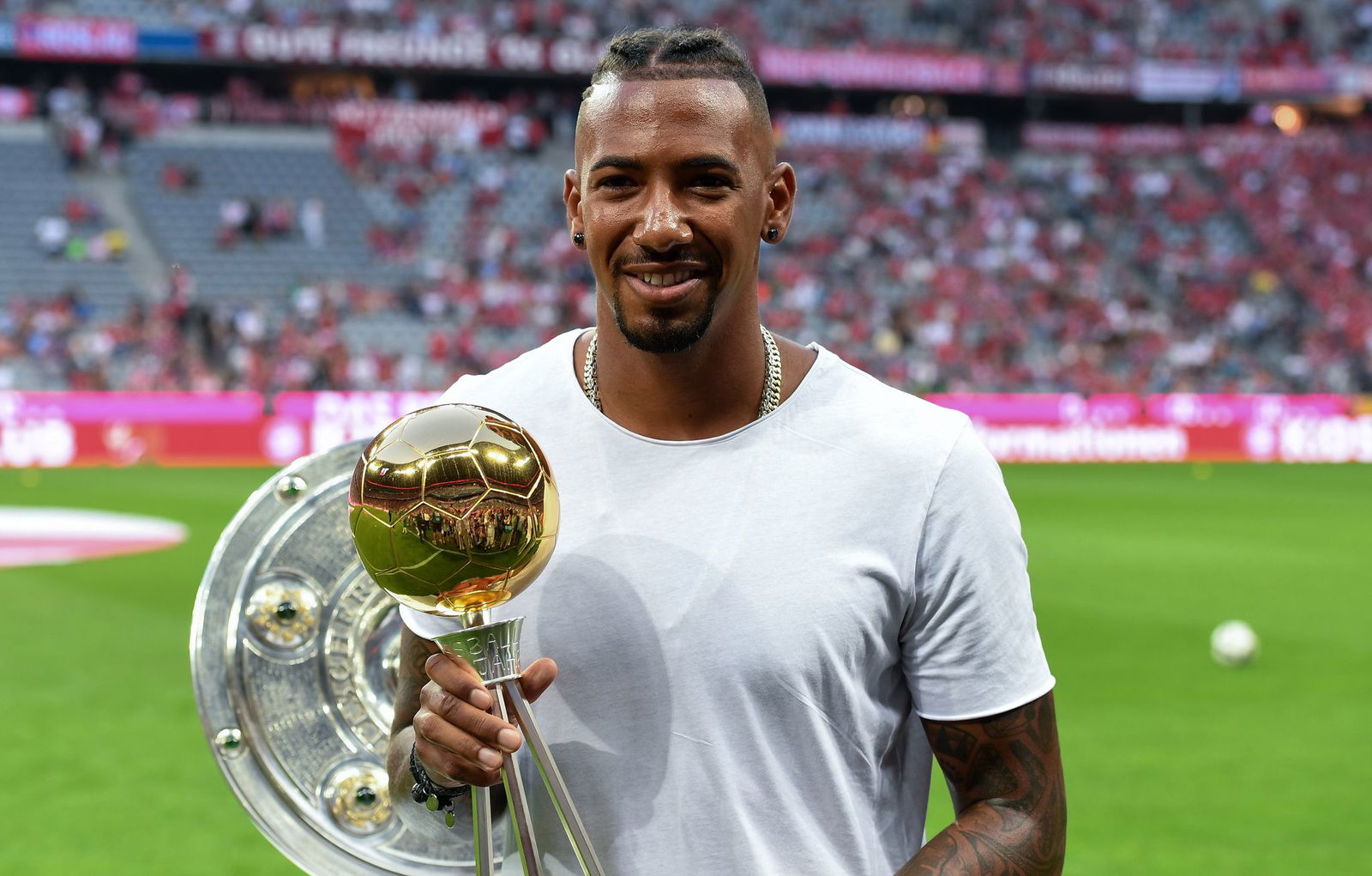Jérôme Boateng hat in seiner Karriere viele Trophäen gewonnen.
