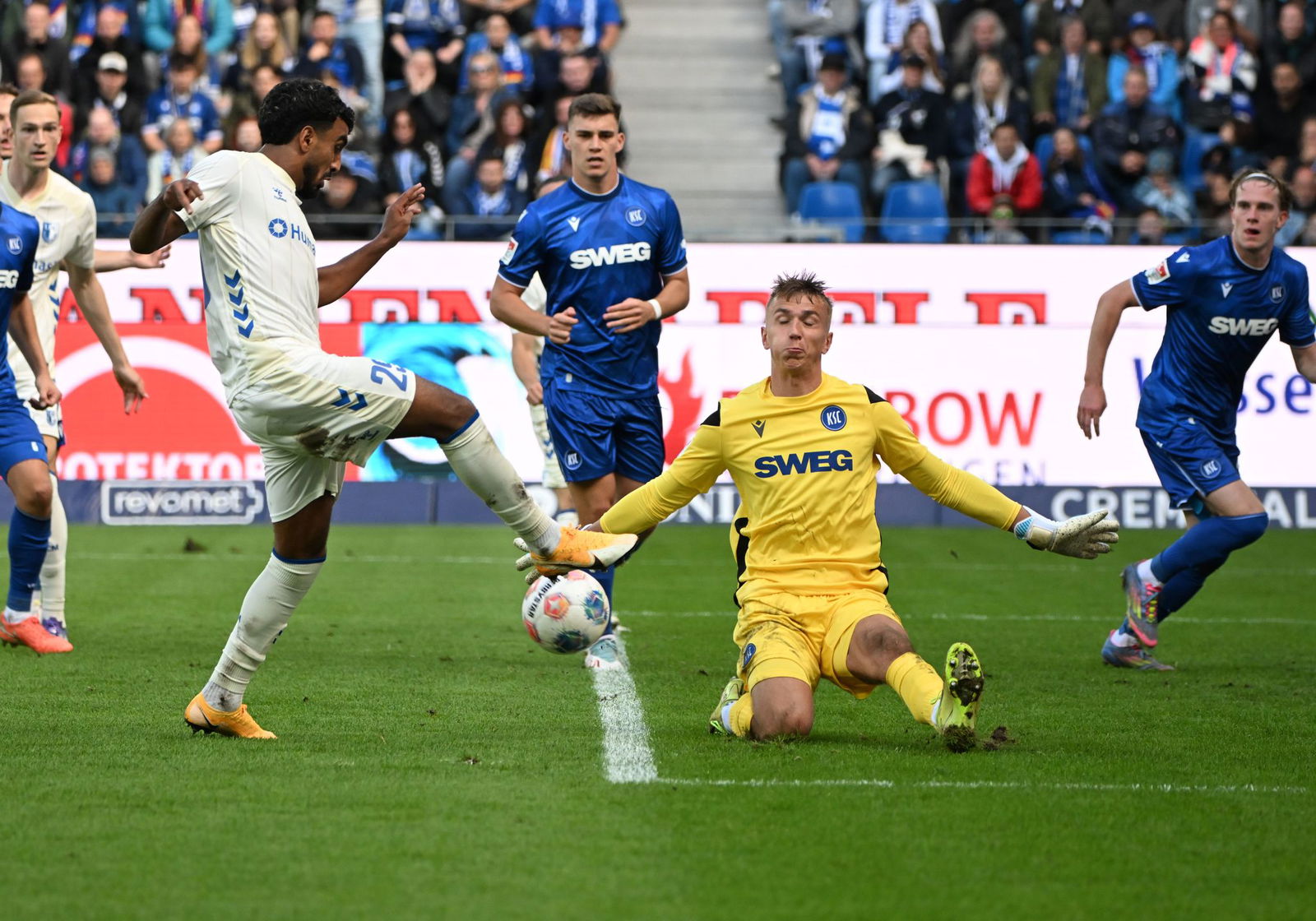 Hans Christian Bernat blieb in Magdeburg erneut ohne Gegentor.