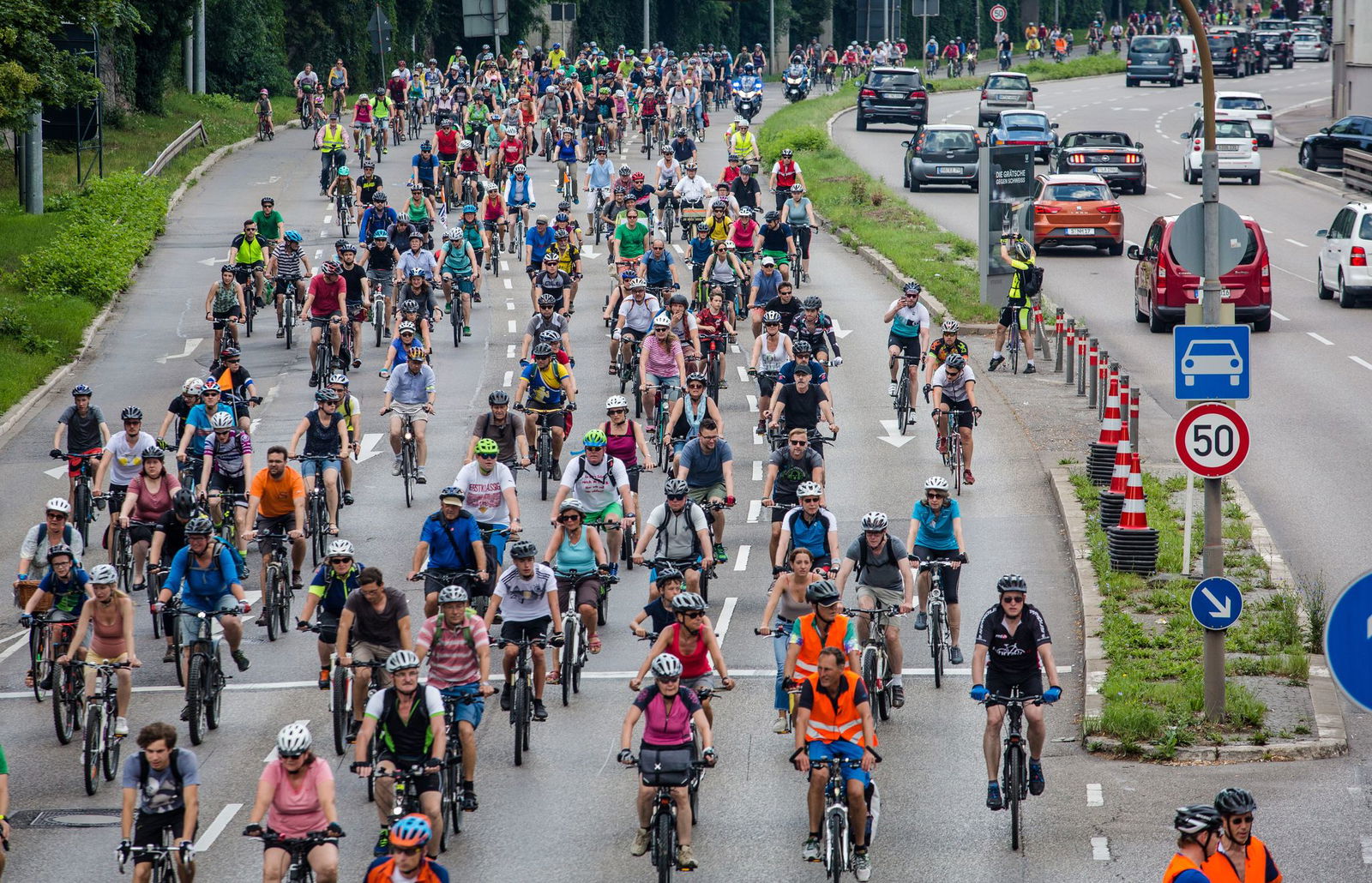 Auch in diesem Jahr wollen wieder Tausende Radler nach Stuttgart fahren. (Archivbild)