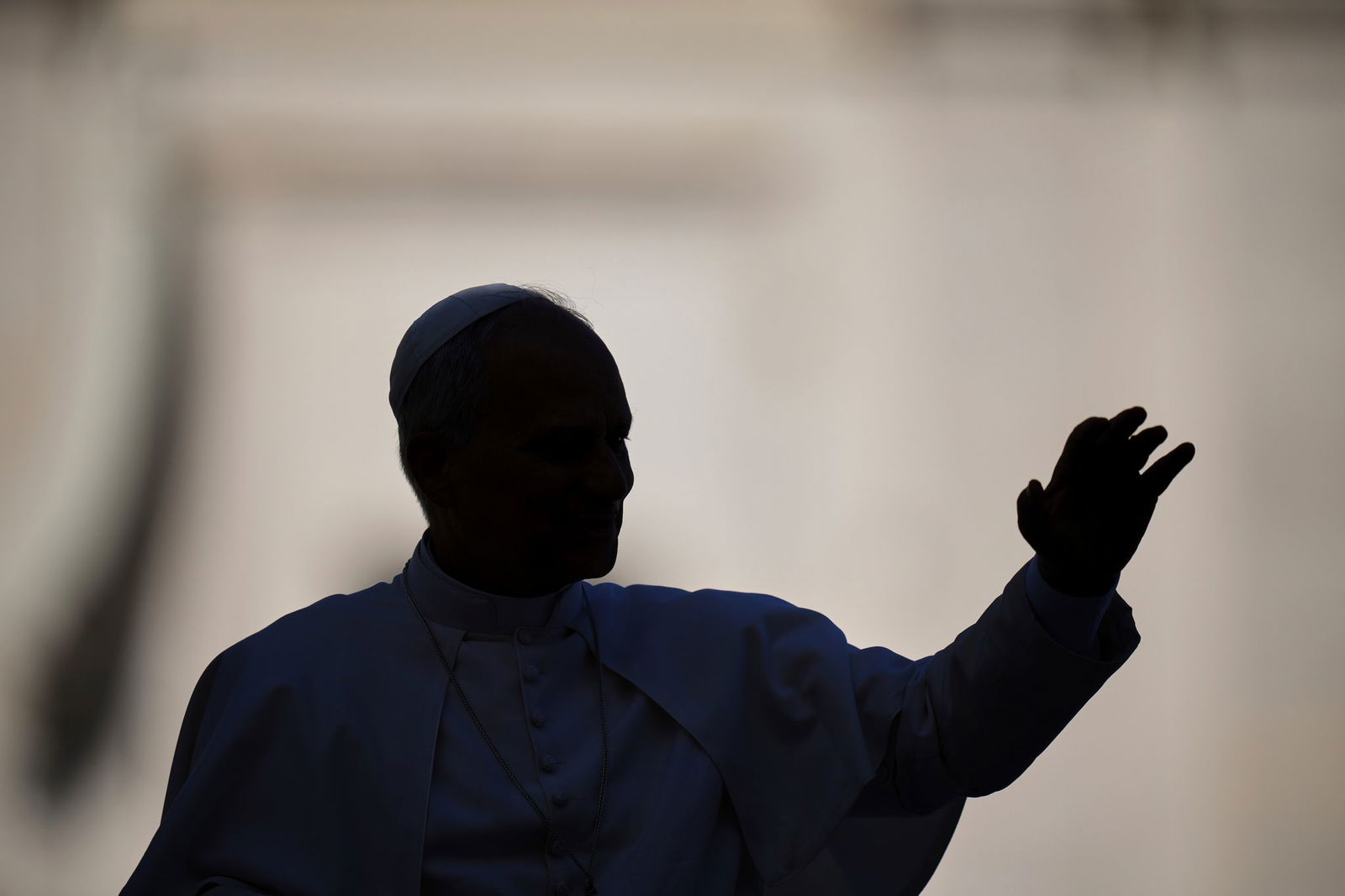 Papst Leo XIV. auf dem Petersplatz.