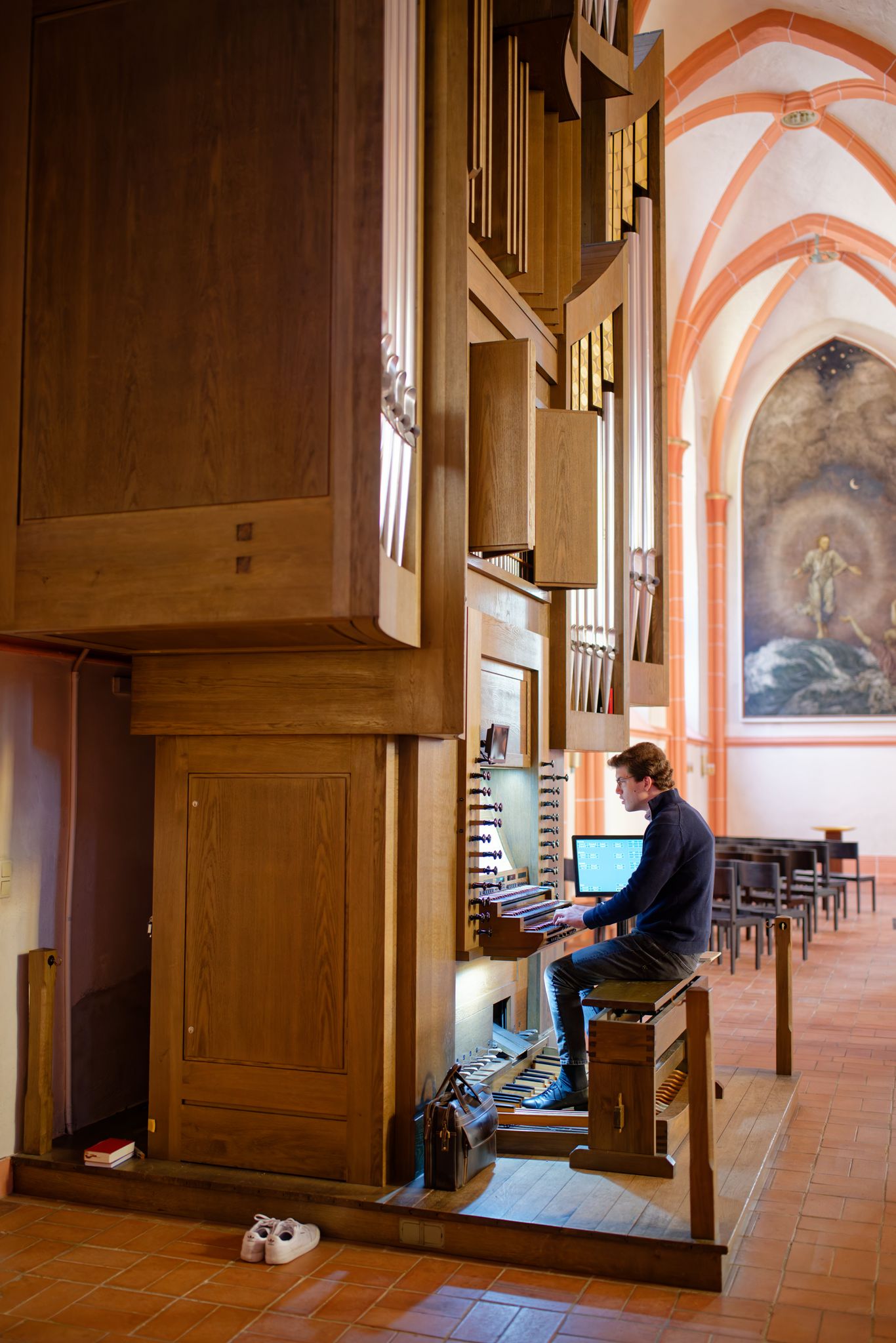 Für die Aufnahmeprüfung hat sich Constantin Bräutigam ein halbes Jahr lang intensiv vorbereitet. 