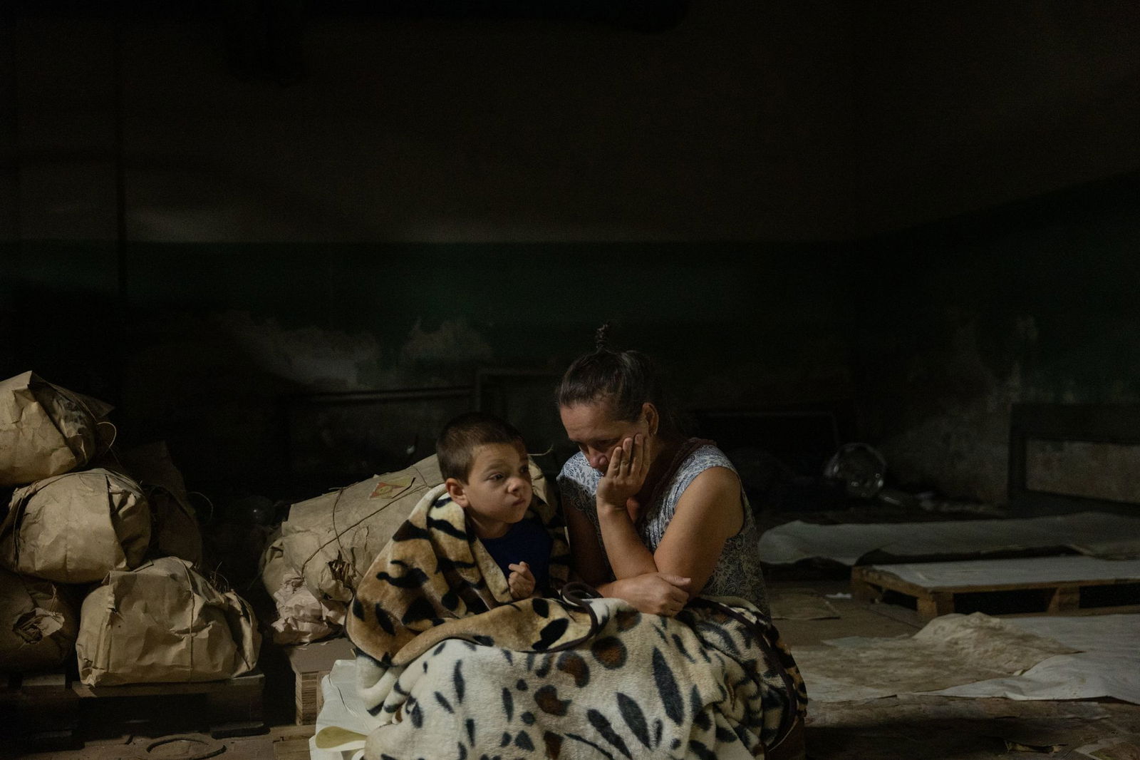 Besonders hart traf der Angriff Kiew.