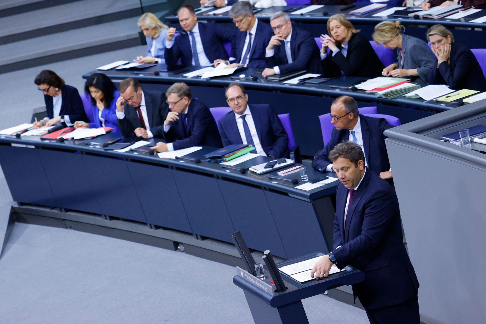 Es ist Klingbeils erster Haushalt als Finanzminister.