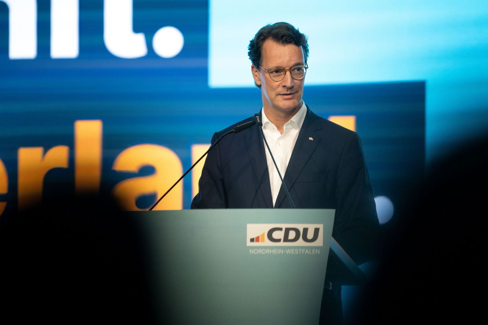 NRW-Ministerpräsident Wüst kann sich nach den Kommunalwahlen in der CDU gestärkt fühlen.