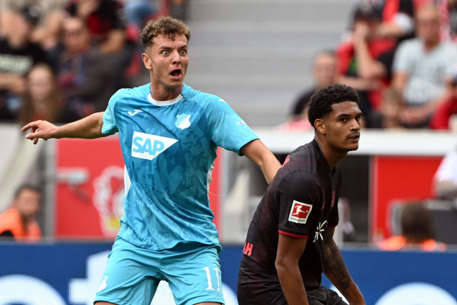 Fisnik Asllani (l) kehrt mit Hoffenheim in seine Heimatstadt Berlin und zu seinem Jugendverein zurück. 