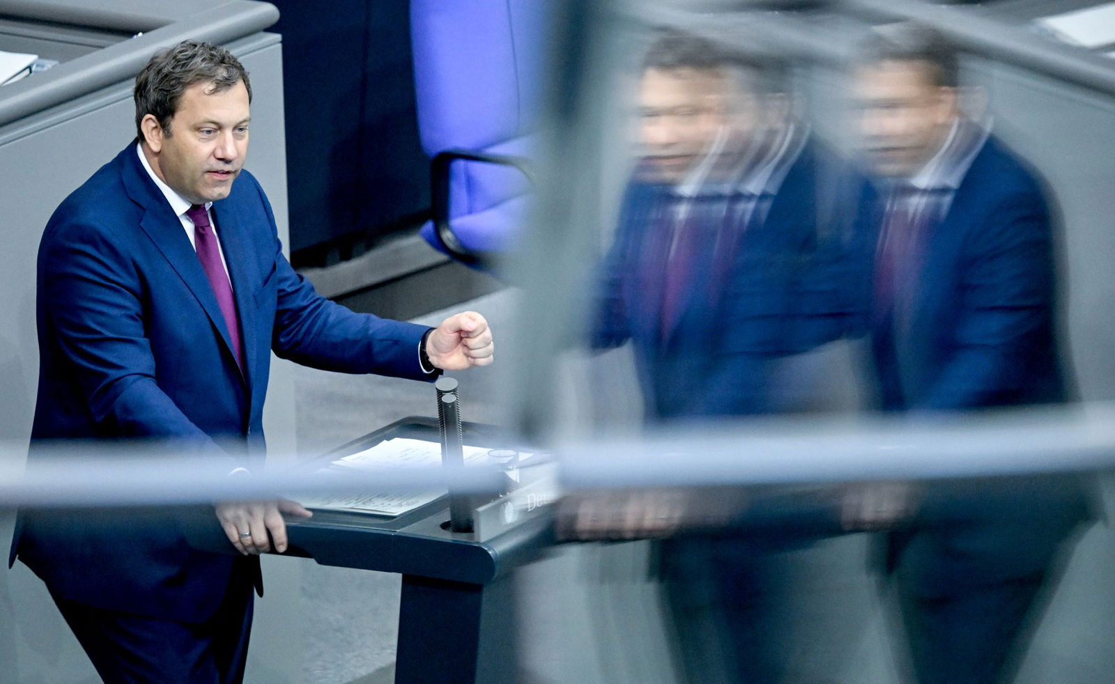 Finanzminister Klingbeil verteidigte seinen Etat im Bundestag.