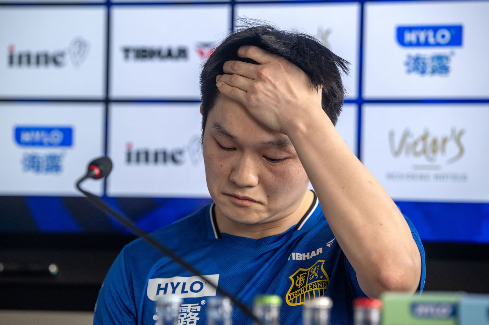 Fan Zhendong beim 1. FC Saarbrücken.