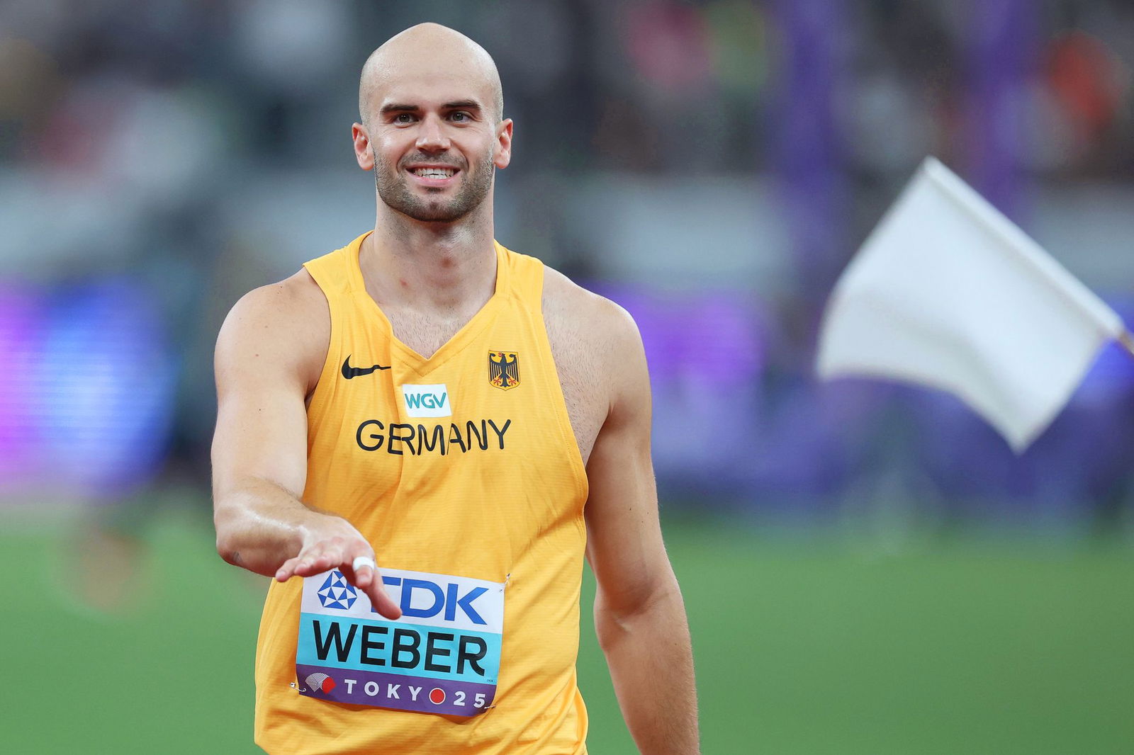 Als Weltjahresbester ein Medaillenkandidat: Julian Weber.